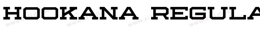 Hookana Regular◆字体转换 Hookana Regular◆字体转换